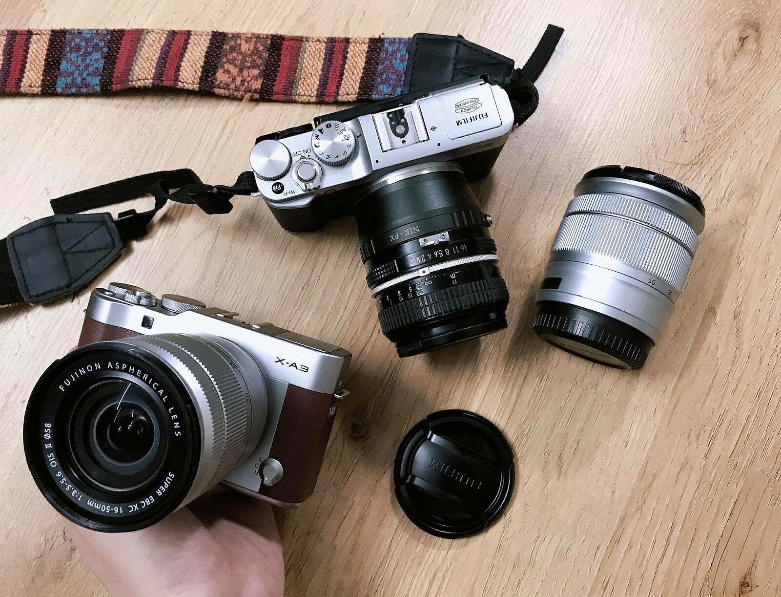 Bộ sưu tập các mẫu máy ảnh Fujifilm X-A3