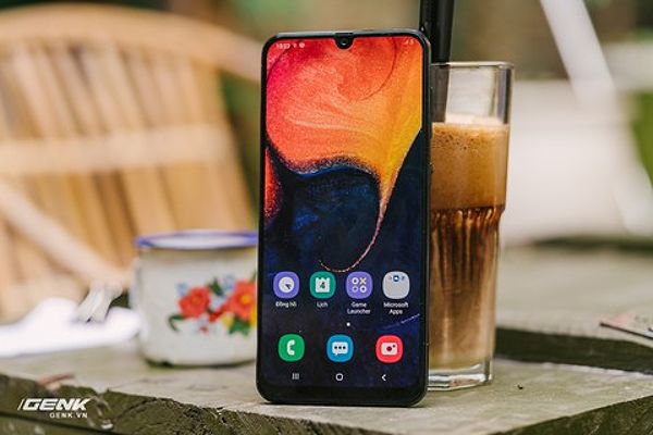 Giao diện OneUI trên Samsung Galaxy A50