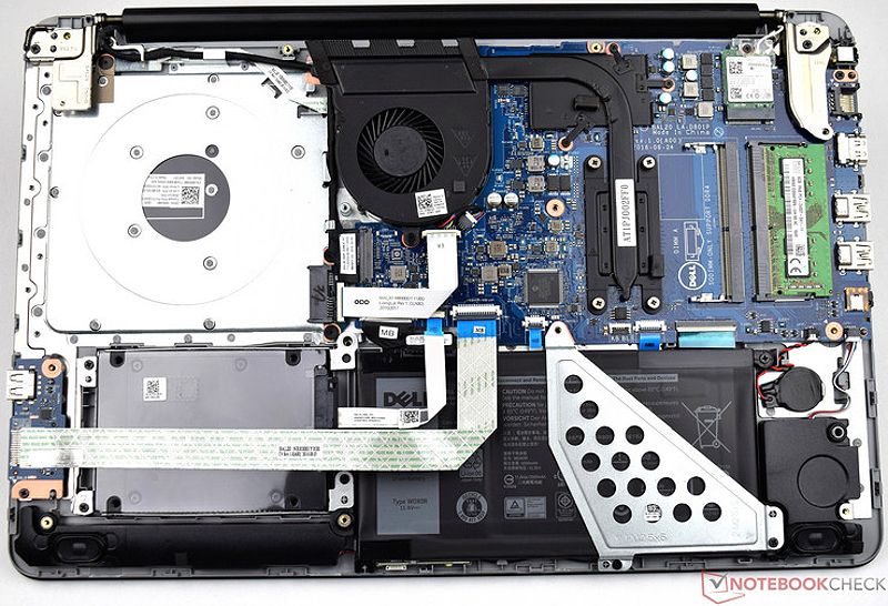 Internal layout Dell Inspiron 15 5000